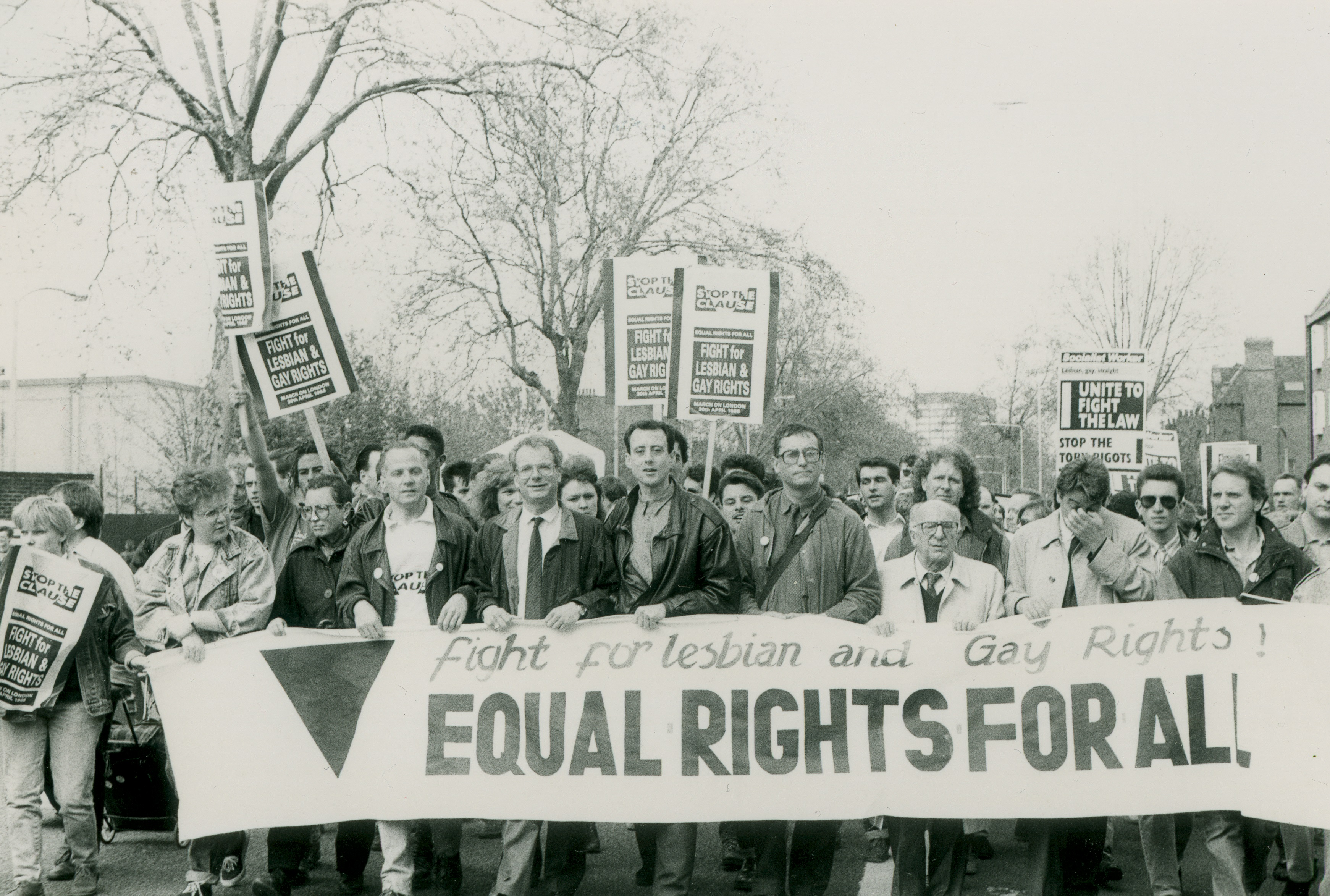 Chris Smith at Stop the Clause demonstration